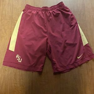 Nike Dri Fit FSU Basketball Performance Shorts.